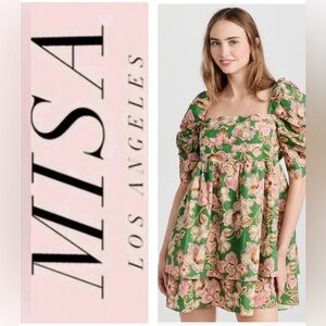 - Misa Kate dress NWT in Kelly Blossoms- size XS $375 -